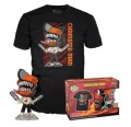 Funko Pop! CHAINSAW MAN 1804 Chainsaw Man + Tee (S) T-shirt Koszulka