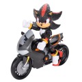 SONIC 3 THE HEDGEHOG FIGURKA SHADOW + CZARNY MOTOCYKL ZESTAW RUCHOME KOŁA