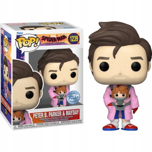Funko POP! Spider-Man: Across the Spider-Verse Figurka Peter B. Parker & Mayday 9 cm