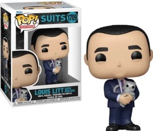 Funko POP! SUITS Television 1709 Louis Litt with Mikado