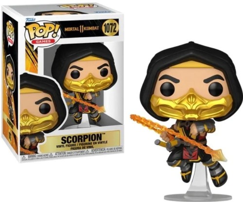 Funko POP! MORTAL KOMBAT 11 FATALITY POP Games 1072 Scorpion