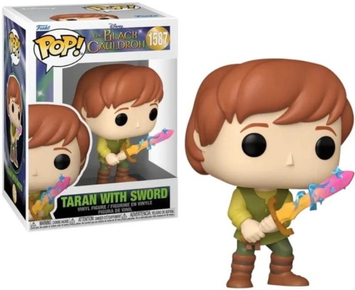 Funko POP! BLACK CAULDRON Disney 1587 Taran with sword