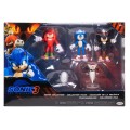 ZESTAW FIGUREK SONIC 3 THE HEDGEHOG SHADOW KNUCKLES Buzz Bomber Drone