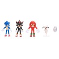 ZESTAW FIGUREK SONIC 3 THE HEDGEHOG SHADOW KNUCKLES Buzz Bomber Drone