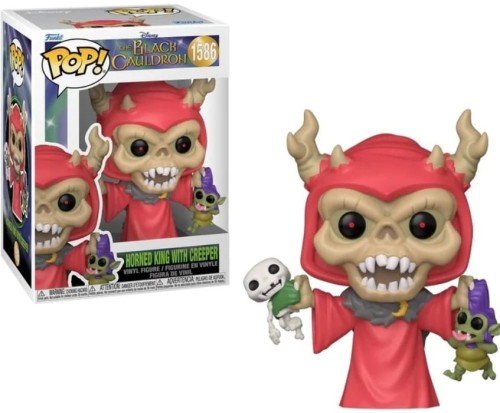 Funko POP! BLACK CAULDRON Disney 1586 The Horned King with Creeper
