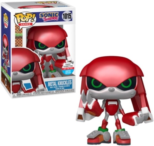 Funko POP! Sonic the Hedgehog Games Figurka Metal Knuckles Exclusive 9 cm