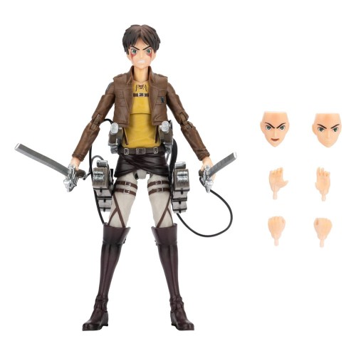 Attack on Titan Total Anime Figurka Akcji Eren Jaeger 17 cm Jazwares