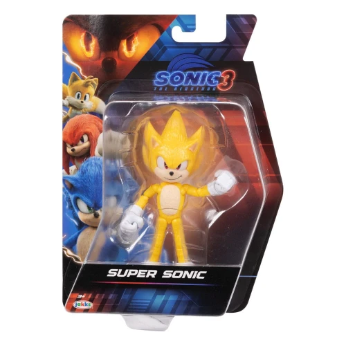 Sonic the hedgehog 3 Figurka Super Sonic 13cm Jakks Szybki jak błyskawica