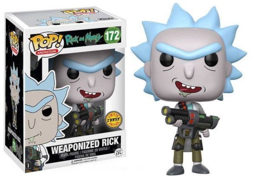 Funko POP! RICK & MORTY 172 Weaponized Rick Figurka Chase