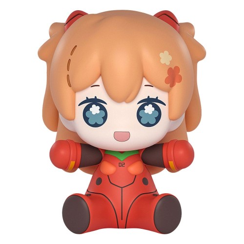 Neon Genesis Evangelion: Rebuild of Evangelion Figurka Asuka Shikinami Long Hair Ver. 7 cm Huggy Good Smile Chibi