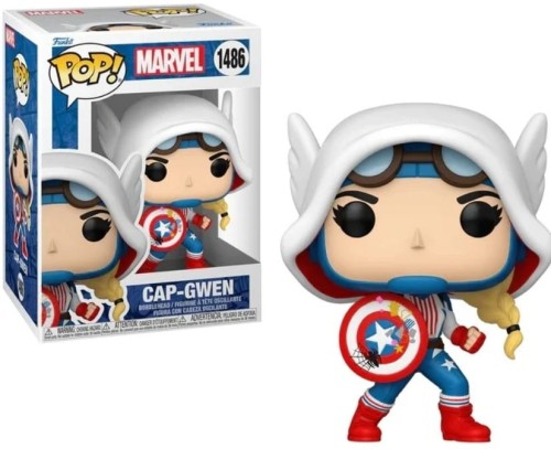 Funko POP! SPIDER-GWEN GWENVERSE Marvel 1486 Cap-Gwen