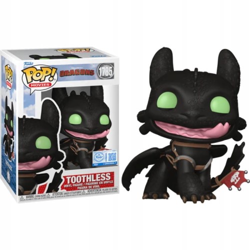 Funko Pop! HOW TO TRAIN YOUR DRAGON 1785 Toothless Szczerbatek