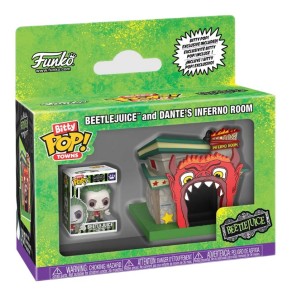 Funko Pop! BEETLEJUICE Bitty Pop Town Beetlejuice and Dante's Inferno Room
