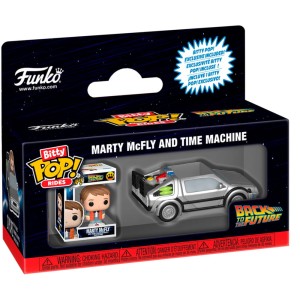 Funko Pop! BACK TO THE FUTURE Bitty Pop Ride Time Machine
