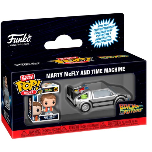 Funko Pop! BACK TO THE FUTURE Bitty Pop Ride Time Machine