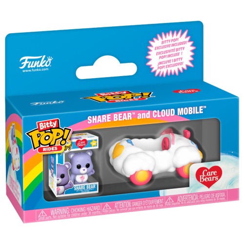 Funko Pop! CARE BEARS Bitty Pop Ride Cloud Mobile