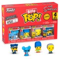 Funko Pop! SIMPSONS Bitty 4 Pack 2.5cm Itchy Chief Lard Lad