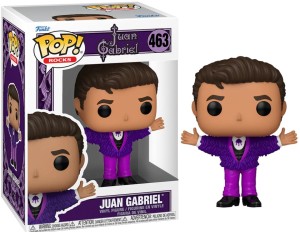 Funko Pop! JUAN GABRIEL Rocks 463 Juan Gabriel Purple Outfit