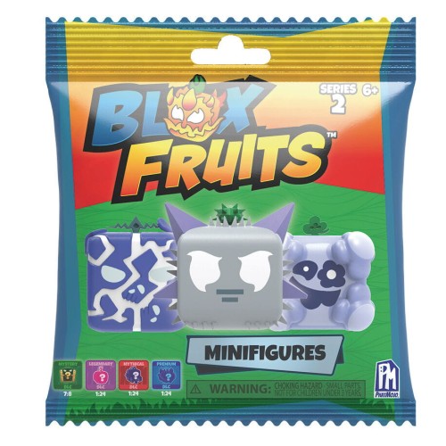 Figurka PhatMojo Roblox Blox Fruits Mystery szansa na kod DLC seria 2