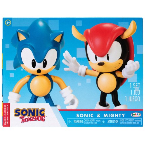 Sonic The Hedgehog Sonic & Mighty Sonic Zestaw Figurek Jakks