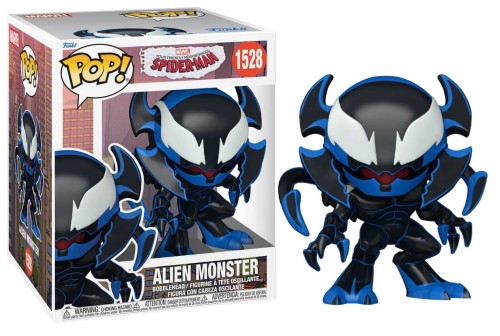 Funko Pop! FRIENDLY NEIGHBORHOOD SPIDER-MAN SUPER 1528 Alien Monster