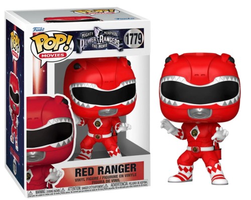 Funko Pop! POWER RANGERS  Movies 1779 Red Ranger