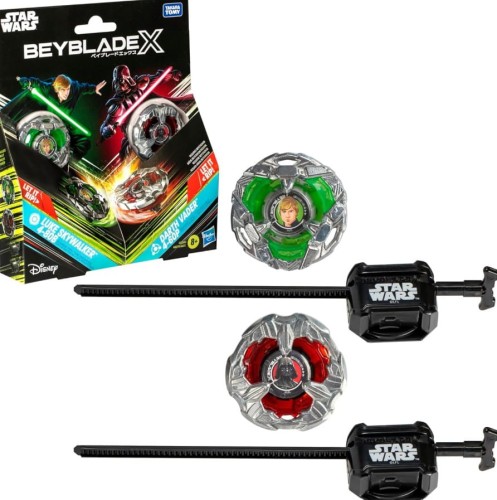 BEYBLADE X -Star Wars Luke 4 80B & Darth Vader 4-60P Dual Pack