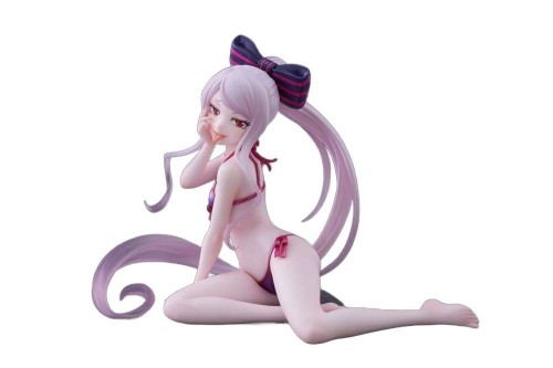 Overlord PVC Statue Desktop Cute Figure Shalltear Swimsuit Ver. 13 cm