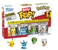 Funko Pop! POKEMON Bitty 4 Pack 2.5cm Pikachu Vaporeon Caterpie Cubone