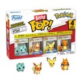 Funko Pop! POKEMON Bitty Pack 2.5cm Bulbasaur Flareon Pichu Charmander
