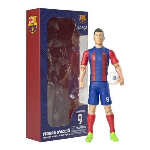 Figurka Akcji FC Barcelona Robert Lewandowski  20cm Banbo Toys