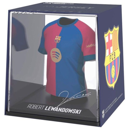 FC Barcelona Robert Lewandowski mini t-shirt figurka