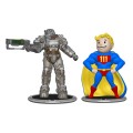 Fallout Mini Figurki 2-Pack Set C T-60 & Vault Boy (Power) 7 cm