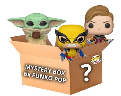 Mystery Pop! Box - Figurka Niespodzianka  X 6