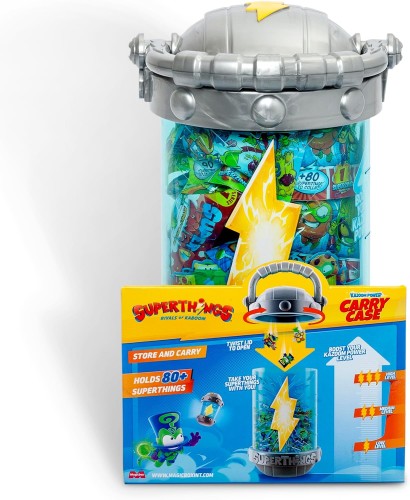 SUPERTHINGS KAZOOM Power Carry Case ZINGS RIVALS OF KABOOM FIGURKA