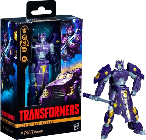 TRANSFORMERS Solus Prime Figurka Age of the Primes Deluxe 14cm