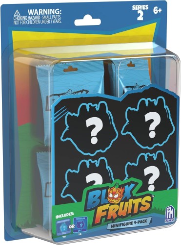 4x Figurka PhatMojo Roblox Blox Fruits Mystery kod DLC