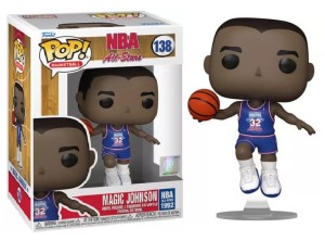 Funko POP! NBA Legends 138 Magic Johnson (Blue All star uni 1991)
