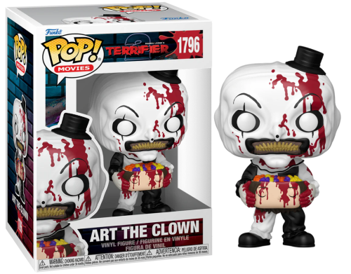 Funko POP! TERRIFIER Movies 1796 Art The Clown With Head