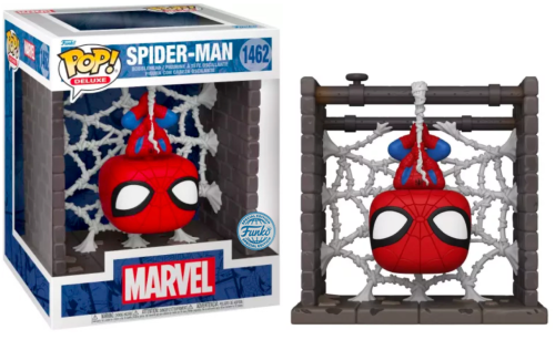 Funko POP! MARVEL Deluxe 1462 Spider-Man (Webbed) Figurka