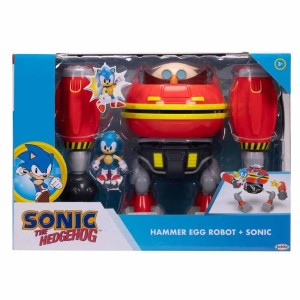 Sonic The Hedgehog Zestaw Figurka Egg Robot. Ruchomy Wyrzutnie Jakks