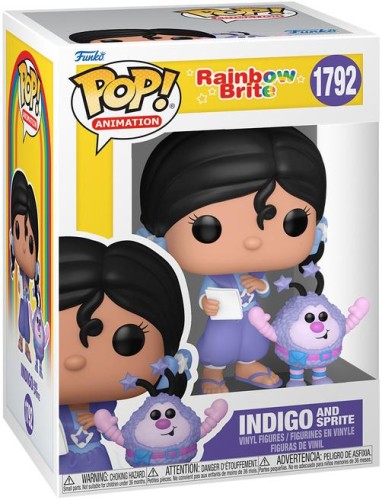 RAINBOW BRITE - POP & Buddy N° 1792 - Indigo Doll & Hammy