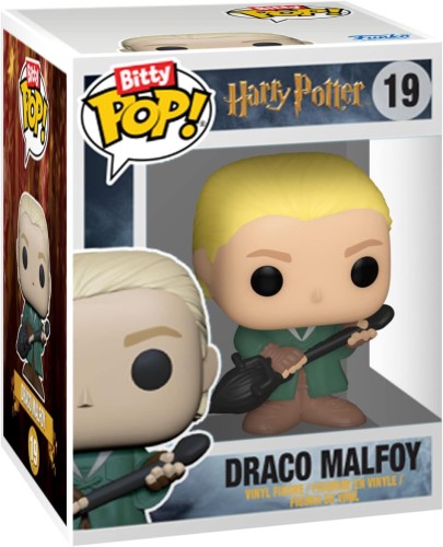 HARRY POTTER Bitty Funko Pop 2.5cm Draco Malfoy Mini Figurka