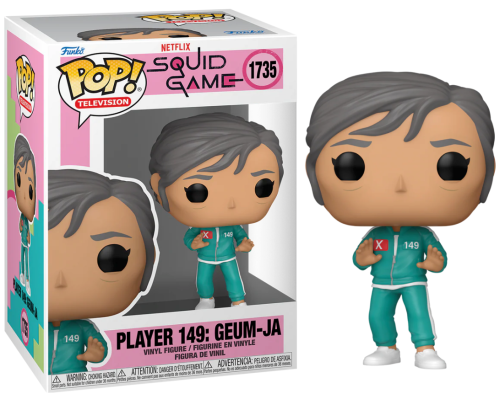 Funko POP! SQUID GAME Television 1735 Player 149 Geum-Ja