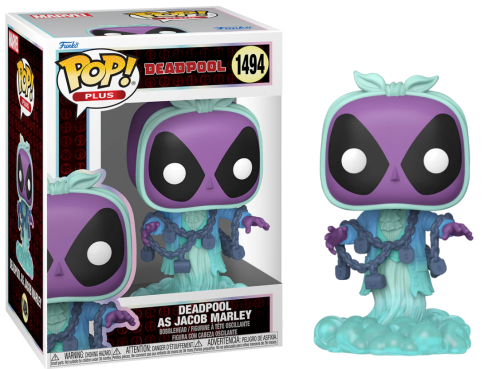 Funko POP! DEADPOOL POP Plus 1494 Deadpool As Jacob Marley