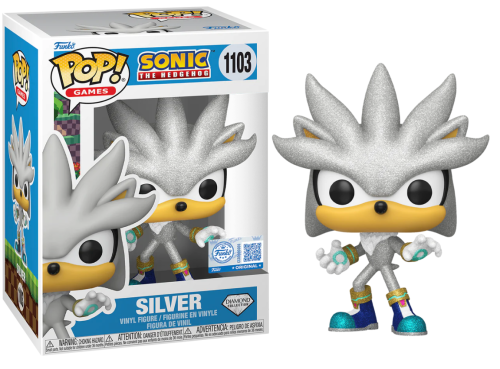 Funko POP! SONIC Games 1103 Silver (Diamond)