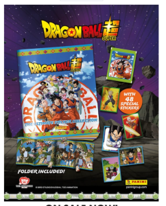 DRAGON BALL – Zestaw Startowy Panini: Album + 3 Paczki Naklejek