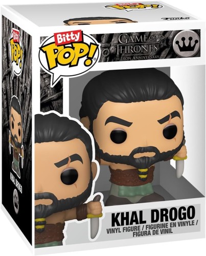 Funko Pop! Game of thrones Bitty Pop Mini Figurka Khal Drogo 2.5cm