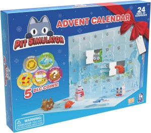PET SIMULATOR KALENDARZ ADWENTOWY 5X DLC 12X FIGURKA ROBLOX PHATMOJO