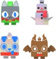 PET SIMULATOR KALENDARZ ADWENTOWY 5X DLC 12X FIGURKA ROBLOX PHATMOJO